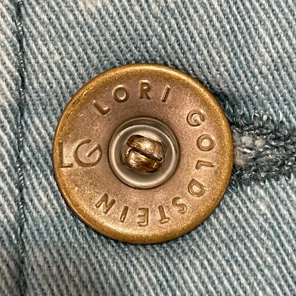NEW LOGO by Lori Goldstein Wide Leg Jeans Washed Denim Aqua Women Size 16 - Picture 14 of 14